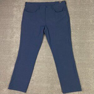 NWT Callaway Golf Pants Slacks Trousers Men's 40 x 32 Gray Flat Front